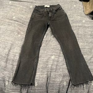 Everlane black high rise jeans